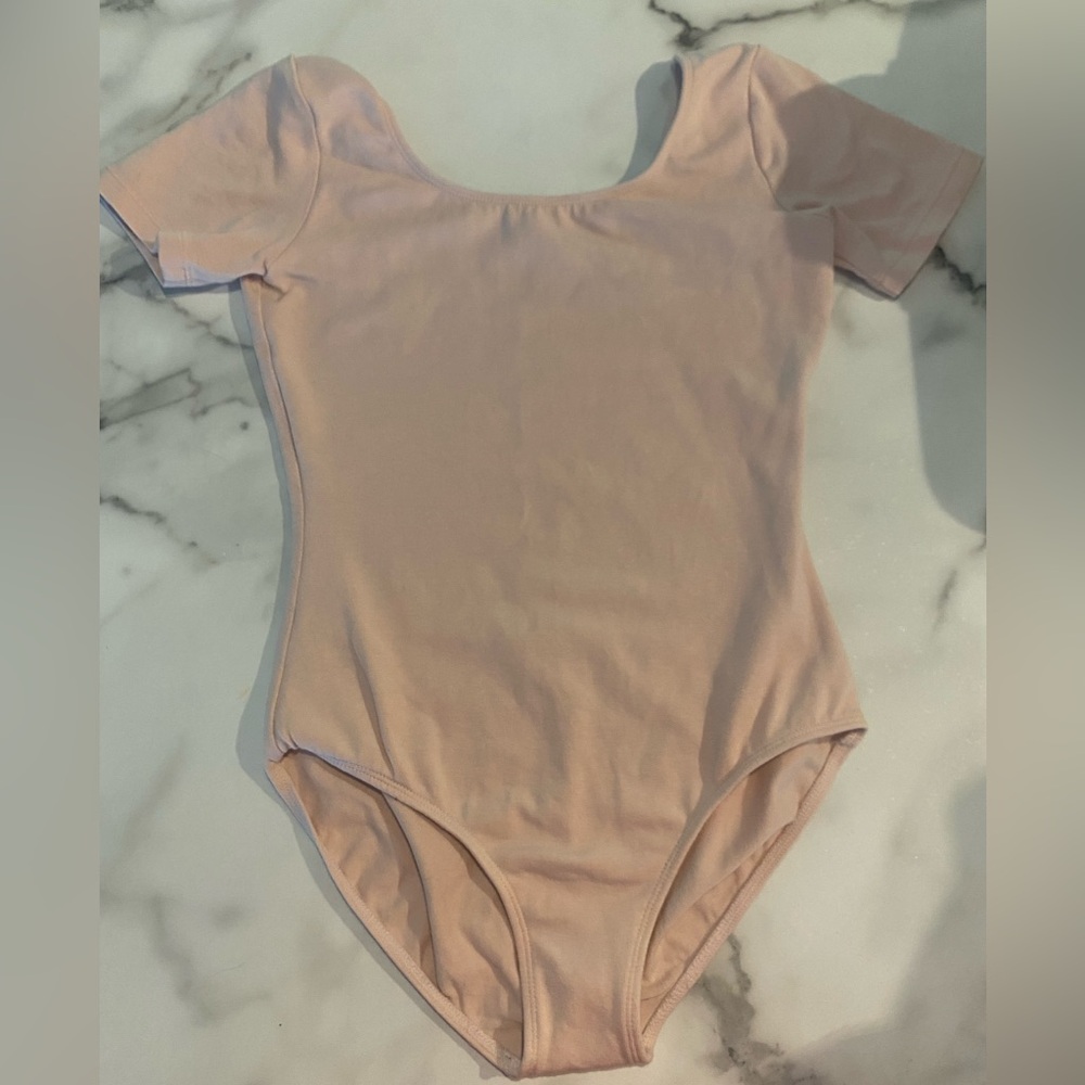 Bloch Light Pink Bodysuit Size 8/10